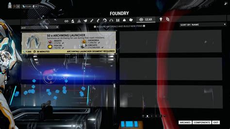 archwing launcher segment